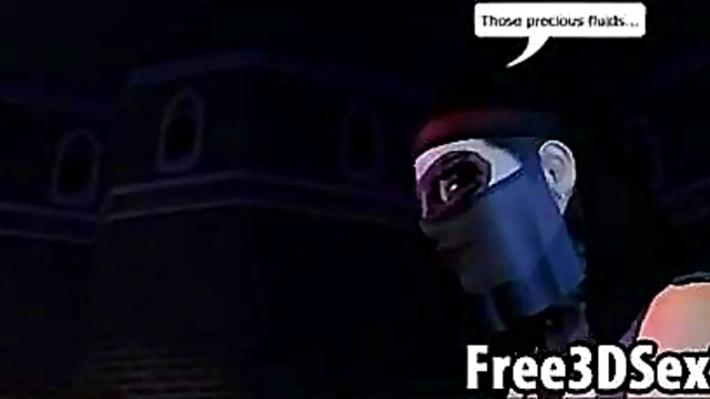 Stunning 3D Cartoon Babe Gets Double Teamed for Hardcore Anime Fun