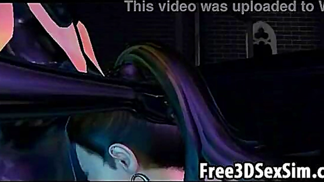 Stunning 3D Cartoon Babe Gets Double Teamed for Hardcore Anime Fun