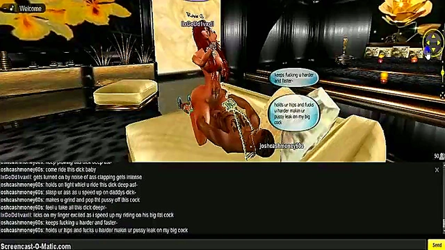 Diva Gold Seduces in Bedroom for Steamy 3D Anime Game Action