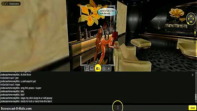 Diva Gold Seduces in Bedroom for Steamy 3D Anime Game Action