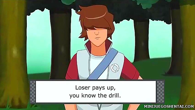 Horny Dawn Loses Pokémon Battle, Gets Fucked By Cartoon Slut