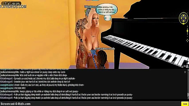 Caylee's Wild 3D Hentai Gangbang Adventure With Cartoon Game Characters