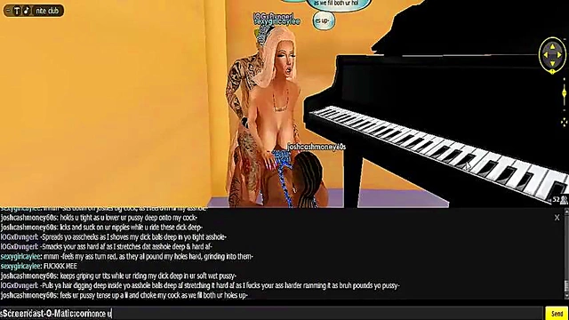 Caylee's Wild 3D Hentai Gangbang Adventure With Cartoon Game Characters