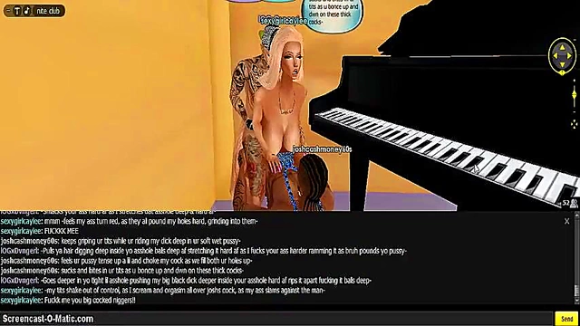 Caylee's Wild 3D Hentai Gangbang Adventure With Cartoon Game Characters