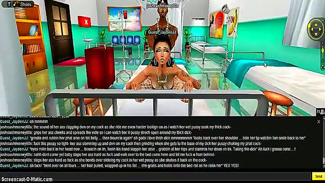 3D Hentai Game Clip – IMVU Clinic Fantasy With Porny Animations