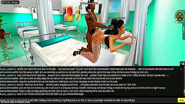 3D Hentai Game Clip – IMVU Clinic Fantasy With Porny Animations