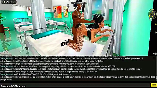 3D Hentai Game Clip – IMVU Clinic Fantasy With Porny Animations