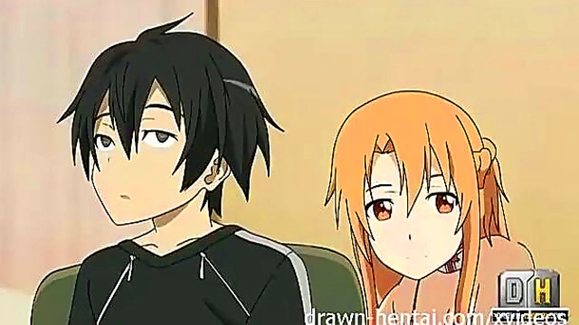 Asuna's Sword Art Play Mode – Anime Cutie Gets Drawn Into Hot Action