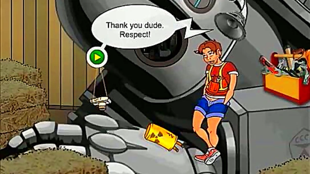 Iron Giant Meets Cute Girl for Steamy Hentai Sex Session