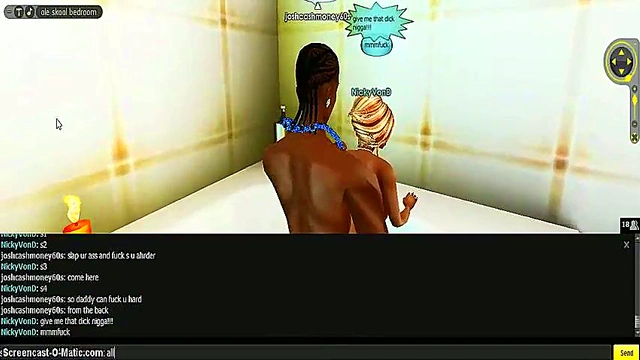 Nicky Begs for Dick in Steamy IMVU Game Anime Porn Scene