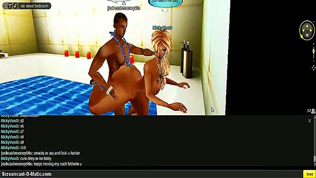 Nicky Begs for Dick in Steamy IMVU Game Anime Porn Scene