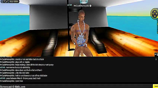 3D Cartoon Anime Chick Gets Wild in IMVU Game Adventure