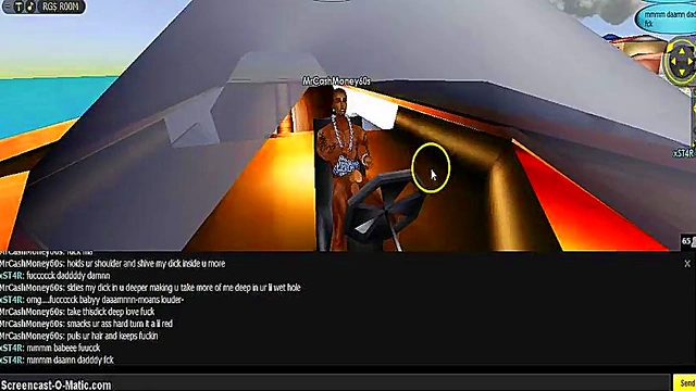 3D Cartoon Anime Chick Gets Wild in IMVU Game Adventure