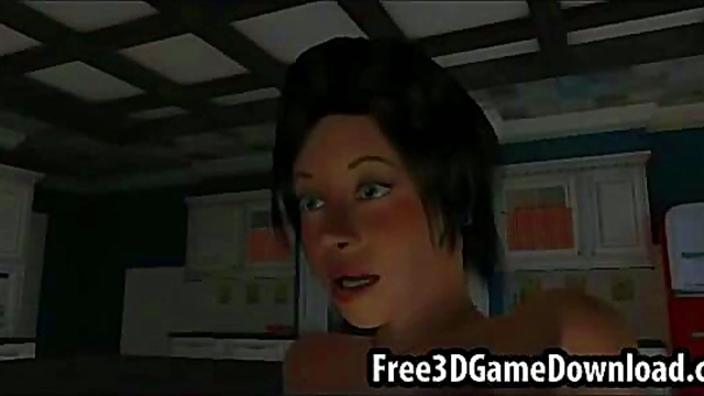 Threesome Fun With 3D Anime Babes Getting Fucked Hardcore