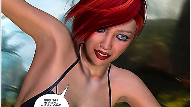 Teen Dragon Riders With Big Tits Engage In Lesbian Glamour Hentai Action