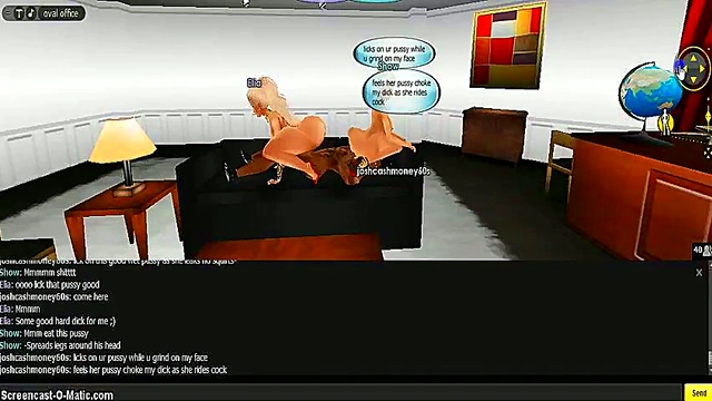 Elia Shows Off in 3D Anime Porn Game Adventure