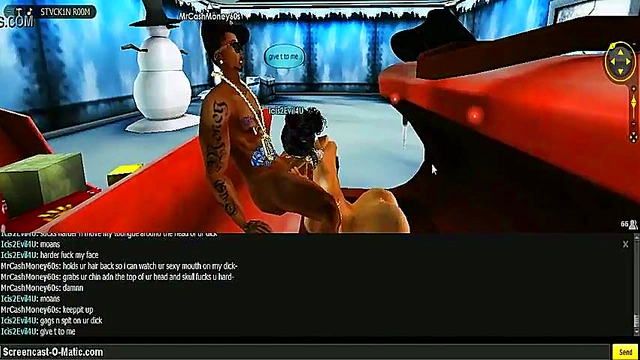 3D Cartoon Anime Chick Gets Fucked Hard In IMVU Game Session