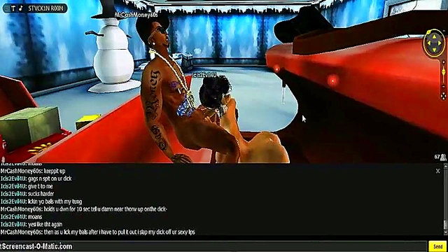 3D Cartoon Anime Chick Gets Fucked Hard In IMVU Game Session