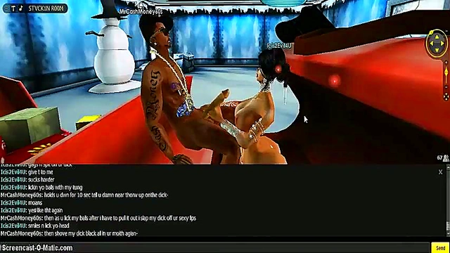 3D Cartoon Anime Chick Gets Fucked Hard In IMVU Game Session