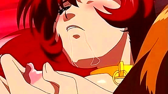 Redhead Anime Babe Enjoys Intense Sex Toy Pleasure Session