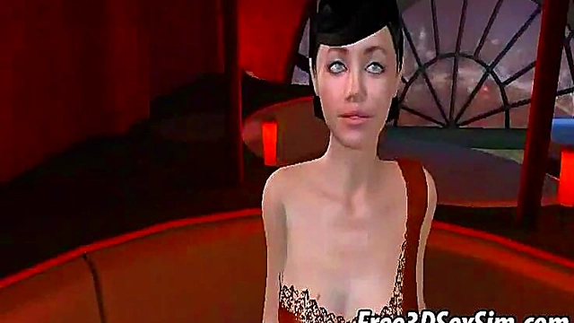 Sexy Babes Showcase Their Moves in 3D Anime Sex Villa Game Compilation