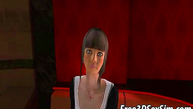 Sexy Babes Showcase Their Moves in 3D Anime Sex Villa Game Compilation