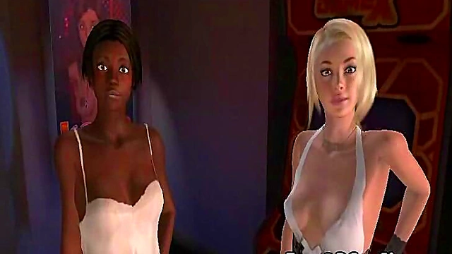 Sexy Babes Showcase Their Moves in 3D Anime Sex Villa Game Compilation