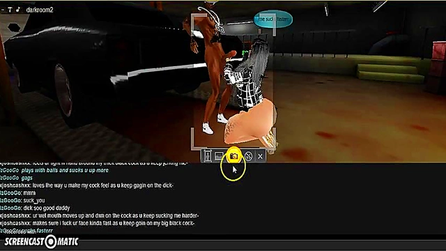 Gold Room Seduction – 3D Anime Cutie Gets Wild In Virtual Paradise