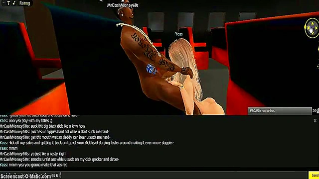 3D Cartoon Anime Chick Rides Dick Hard In Hot IMVU Game Action