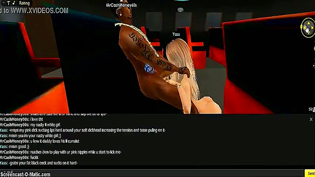 3D Cartoon Anime Chick Rides Dick Hard In Hot IMVU Game Action