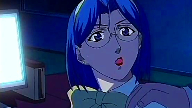 Office Seduction – Anime Babe in Lingerie Tempts Her Boss for a naughty encounter