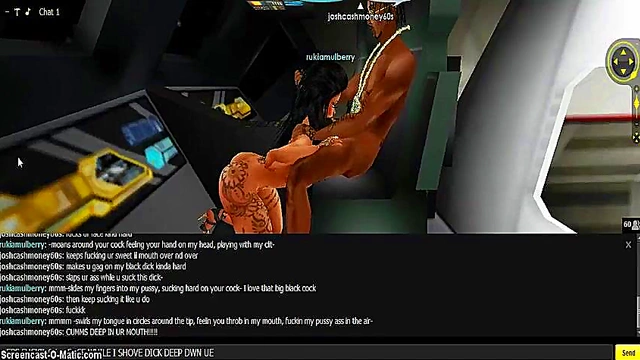 Rukia's Space Adventure – Intense 3D Hentai Game Porn Session