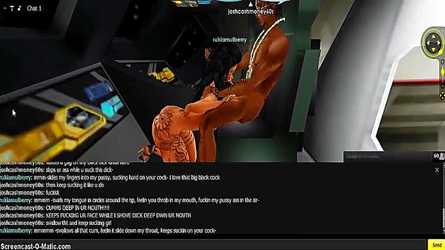 Rukia's Space Adventure – Intense 3D Hentai Game Porn Session