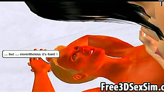 Stunning 3D Brunette Gets Fucked Hard In Anime Hardcore Scene