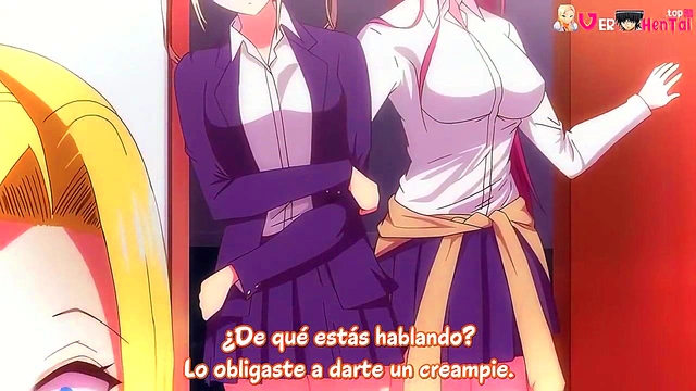Spanish Subbed AnimeGirl Imaizumi Gives Intense Blowjob & Anal Ride