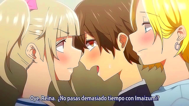 Japanese Anime Trio Engages in Steamy Masturbation Session Together