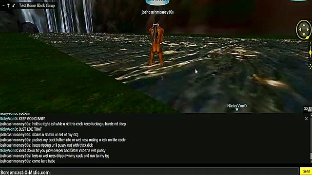 Nicky Camp's 3D Cartoon Anime Game Adventure With IMVU Seduction