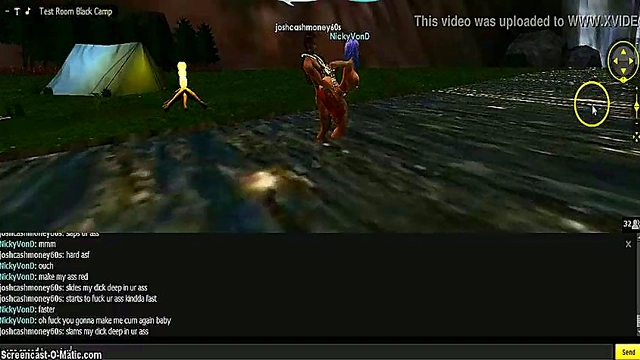 Nicky Camp's 3D Cartoon Anime Game Adventure With IMVU Seduction