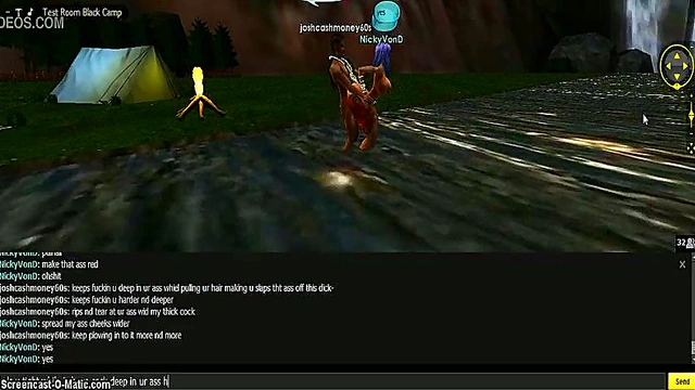 Nicky Camp's 3D Cartoon Anime Game Adventure With IMVU Seduction