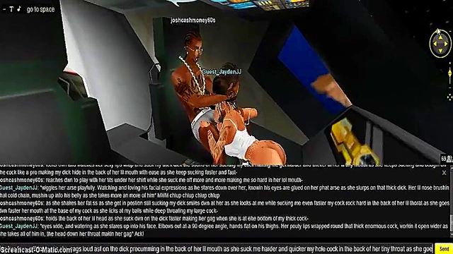 3D Anime Spacehead Puts On A Sexy Show With Game-Like Action And Hot Porn Moves