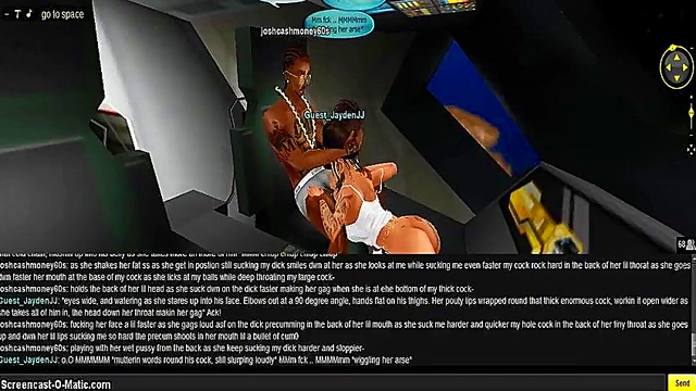 3D Anime Spacehead Puts On A Sexy Show With Game-Like Action And Hot Porn Moves