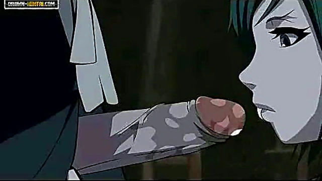 Ichigo Fucks Nozomi in Bleach Forest Parody for Nighttime Blowjob Fun