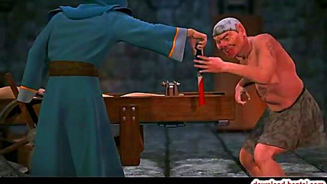 Innocent Anime Girl Loses Virginity in Hardcore Bondage Scene