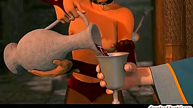 Innocent Anime Girl Loses Virginity in Hardcore Bondage Scene