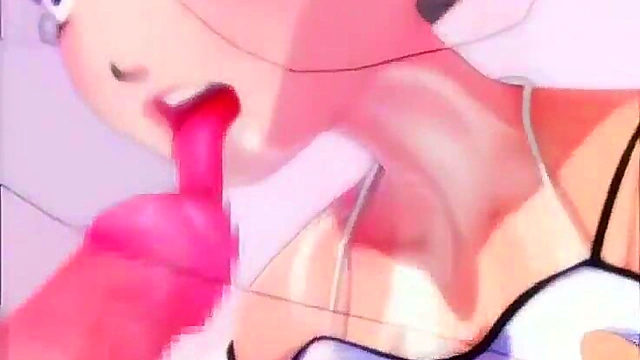 3D Hentai Couple Engage in Intense Sexual Adventure Together