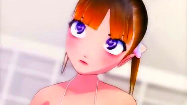 3D Hentai Couple Engage in Intense Sexual Adventure Together