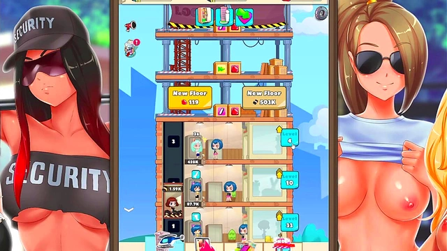 Busty Babes Make That Cheddar in Steamy Hentai Clicker Game Fun