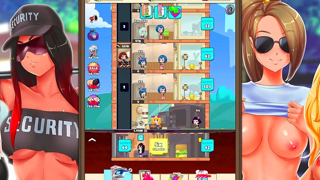 Busty Babes Make That Cheddar in Steamy Hentai Clicker Game Fun