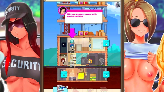 Busty Babes Make That Cheddar in Steamy Hentai Clicker Game Fun