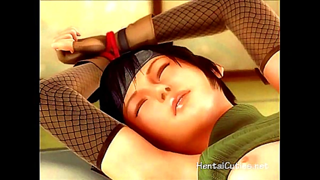 Busty Anime Chick Fingers Pink Pussy & Gets Fucked Hardcore